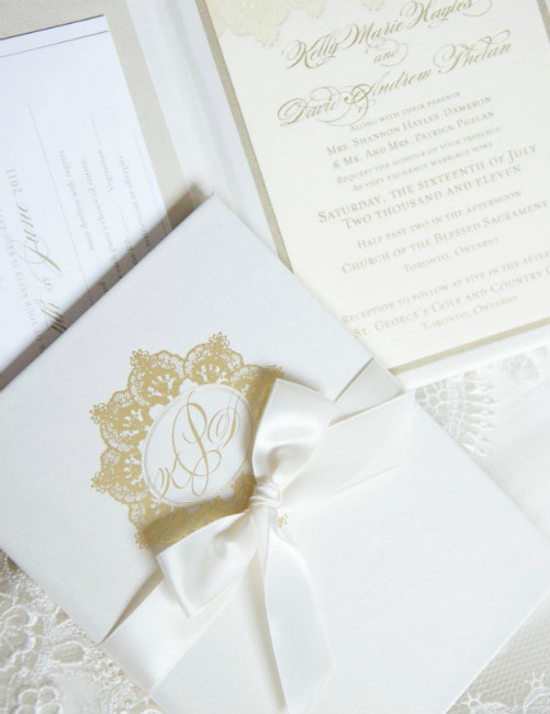 luxury wedding invitations