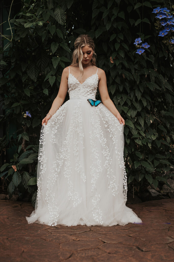 Butterfly kisses wedding inspiration from BC Today's Bride