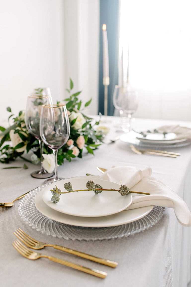 Image showcasing Crisp & clean: minimalist décor inspiration - Today's Bride