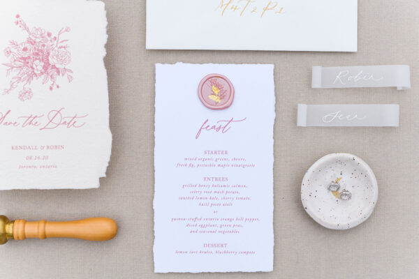 intimate wedding style invitations
