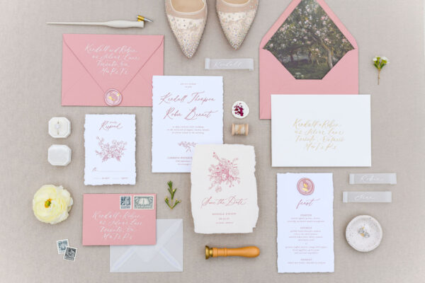 intimate wedding style invitations