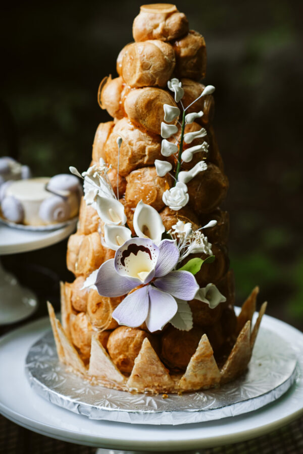 French-style wedding cake