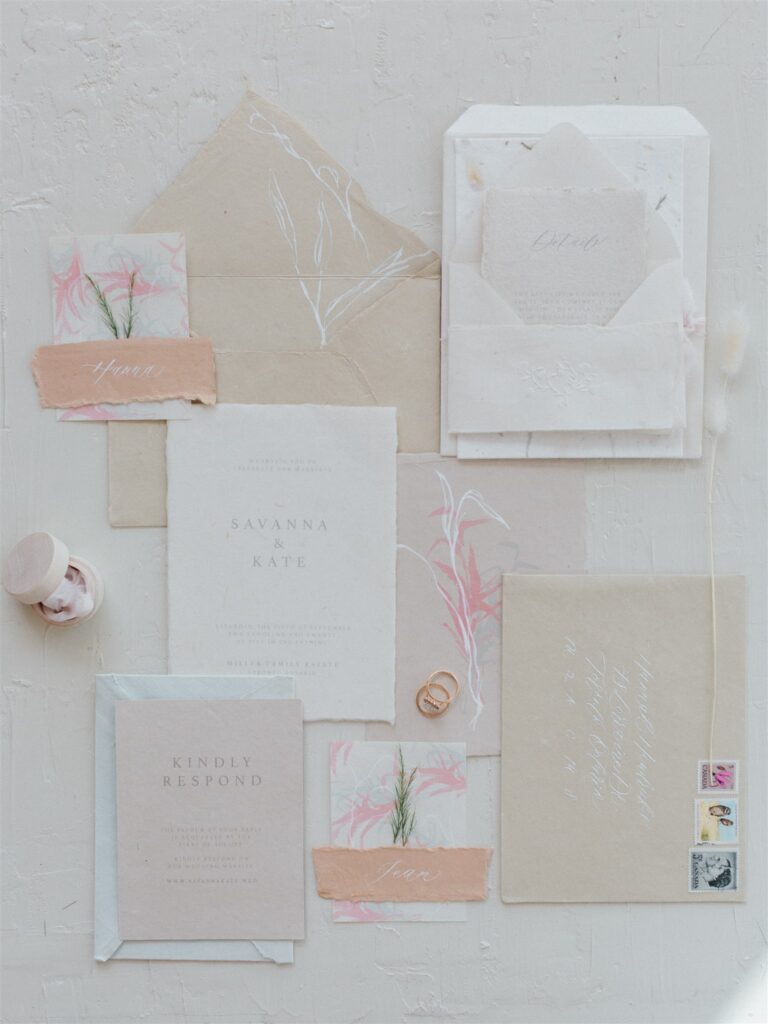 eco-friendly wedding invitations and paper products