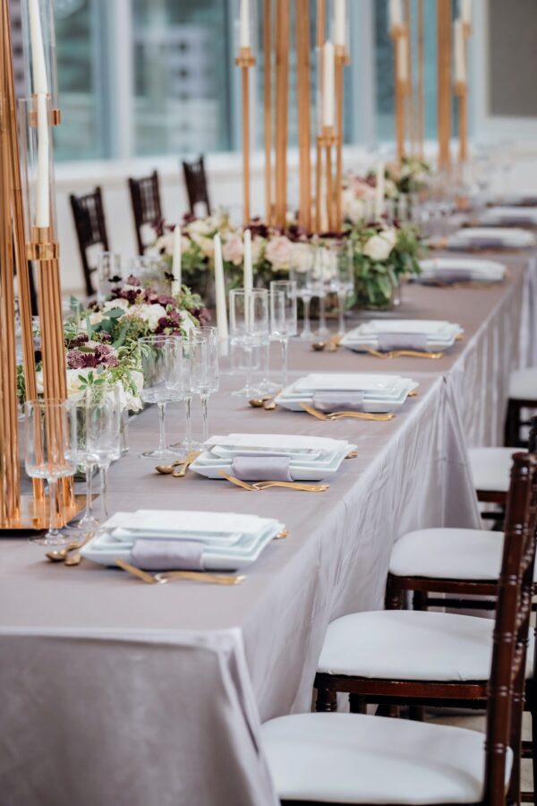 Toronto wedding main table