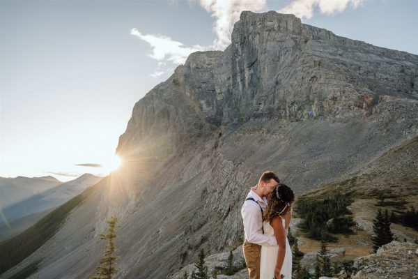 adventure wedding in exotic locations in Alberta’s Rocky Mountains