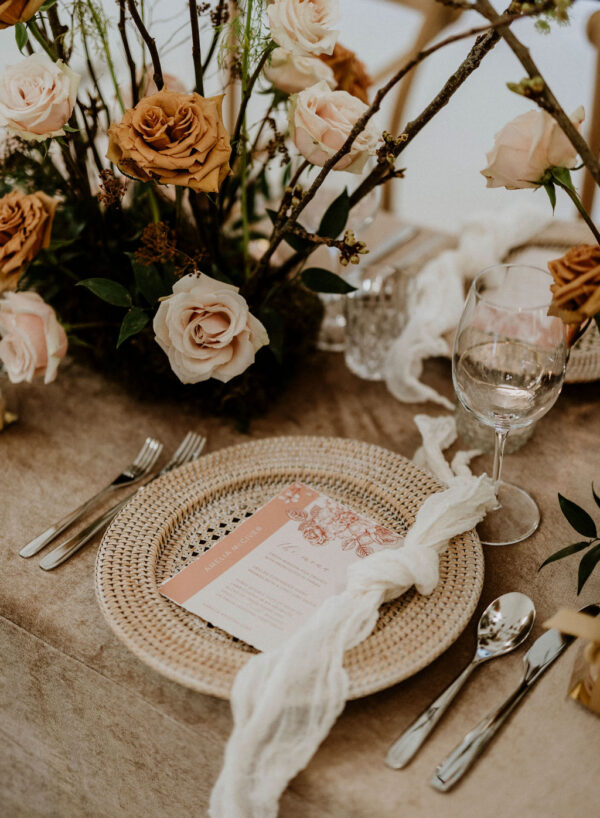 Neutral Wedding Table