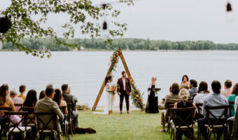 wedding vendors plan the perfect waterside ceremony