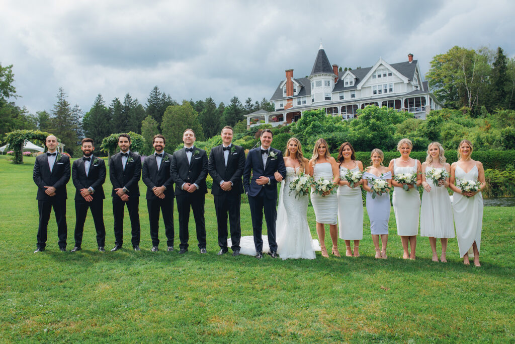 True blue a pretty outdoor wedding in Ontario Today's Bride