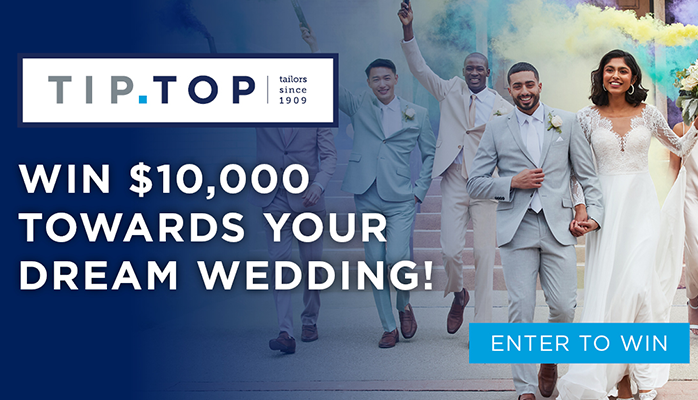 Win $10,000 towards your Dream Wedding