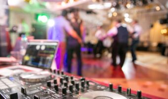 live band or DJ for wedding reception