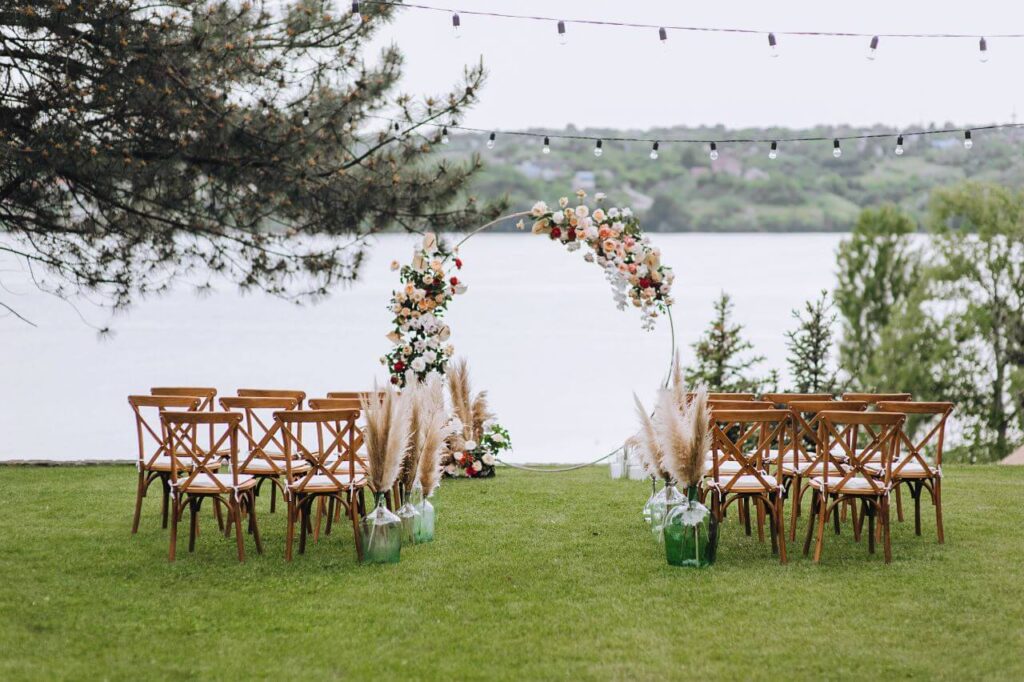 wedding ceremony on the beach