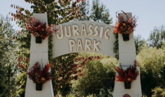 Entrance to Jurassic Park