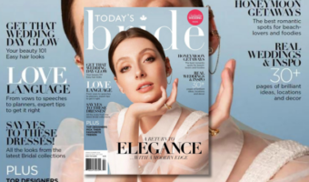 Today's Bride Magazine Spring/Summer 2024 cover