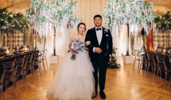 Ying and Rob's opulent real wedding at Royal Ontario Museum