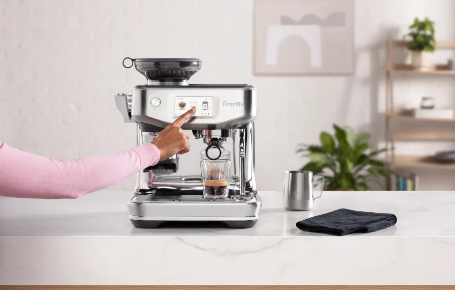 Make café-quality coffee at home with Breville’s Barista Touch™ Impress