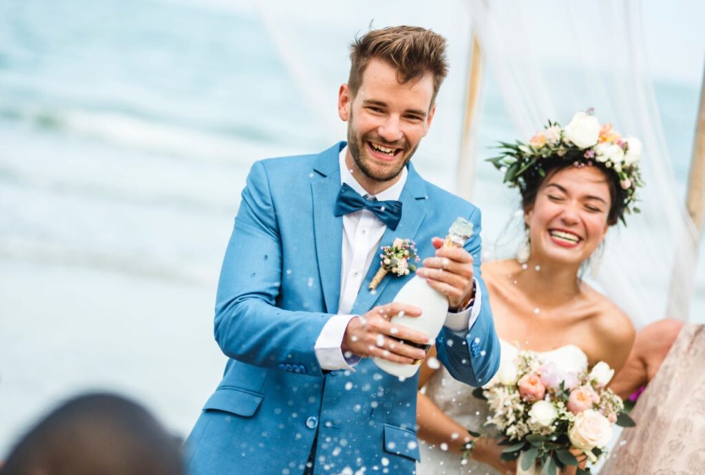 groom destination wedding trends colourful suits destination wedding checklist