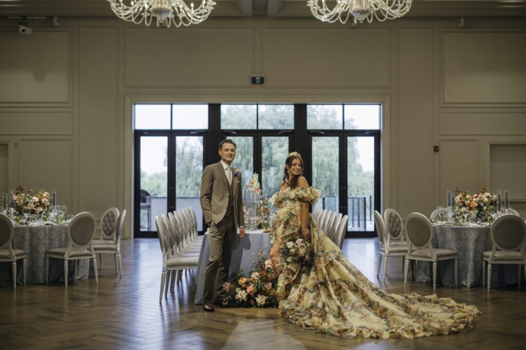 Aphrodite's Embrace: Divine Grace in a Grecian Gown
