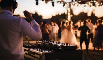 destination wedding DJ and dancefloor