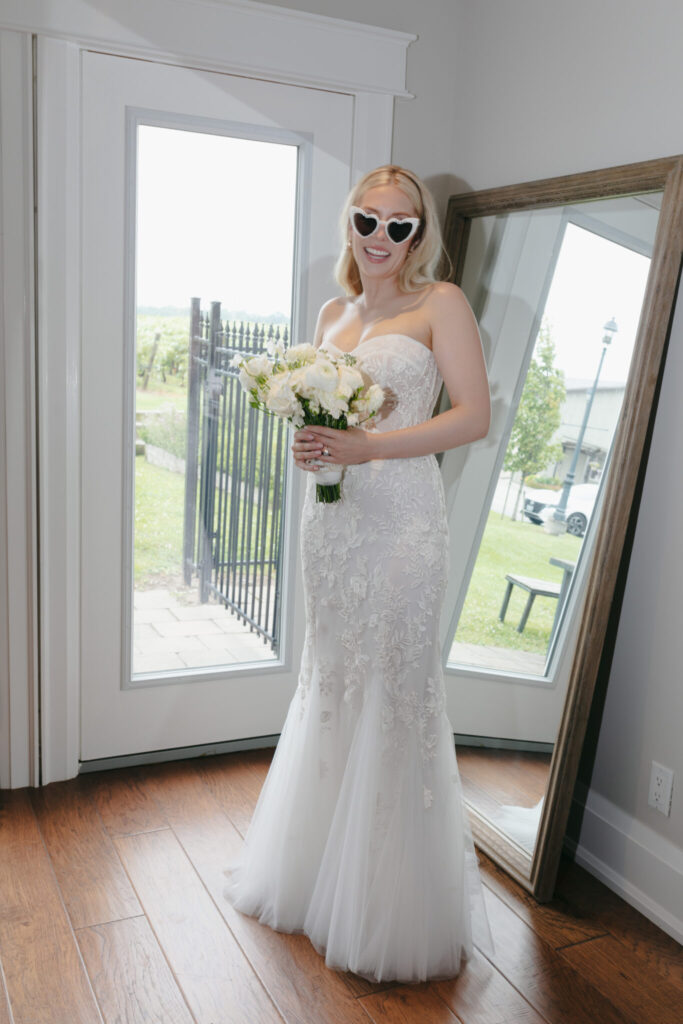 Upscale Summer Vineyard Wedding at Vieni Estate near Niagara-On-The-Lake, Ontario
