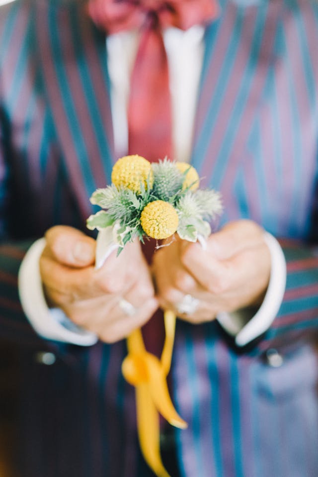 striped groom suit fashion-forward groom trends
