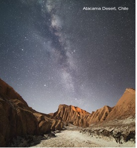 Atacama Desert, Chile stargazing honeymoon