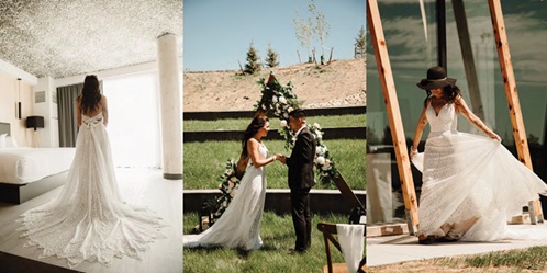 real wedding images at Dakota Dunes Resort