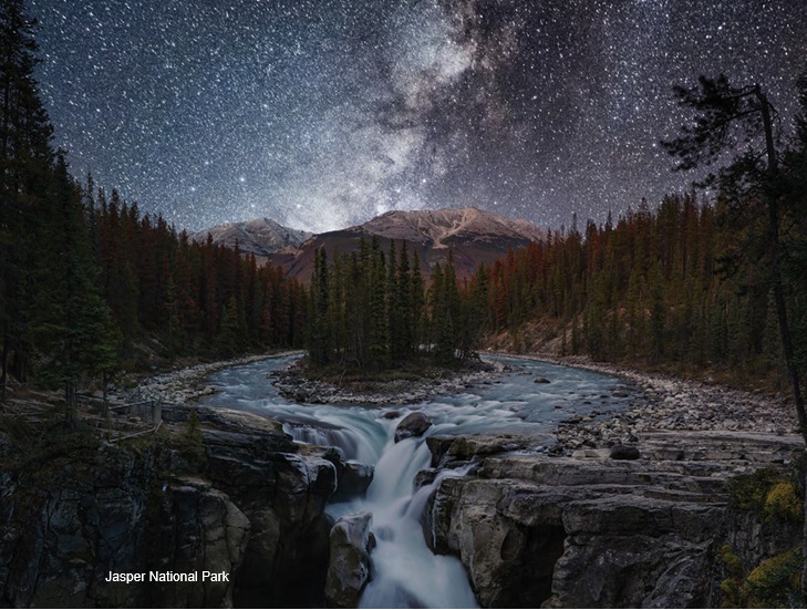 Jasper national park star gazing honeymoon celestial adventures