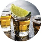 shot glass with lime at destination weddings