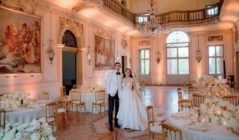 Venetian destination wedding at Palazzo Alighieri
