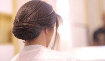 bridal bun wedding hair trend