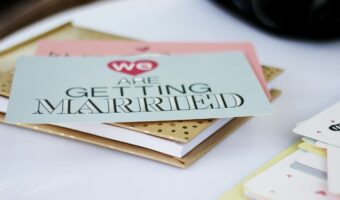 we're getting married save-the-date cards