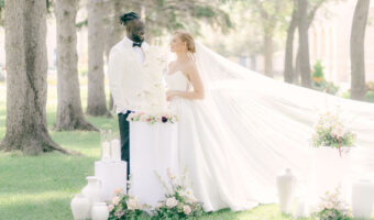 beautiful wedding editorial outdoor wedding at Government House, Regina, Saskatchewan
