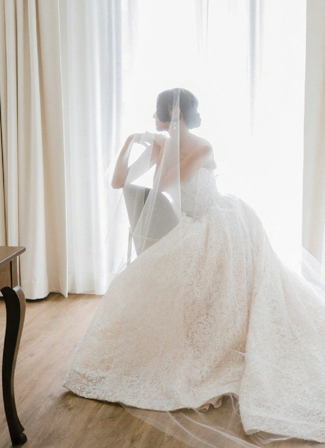 beautiful bridal portrait