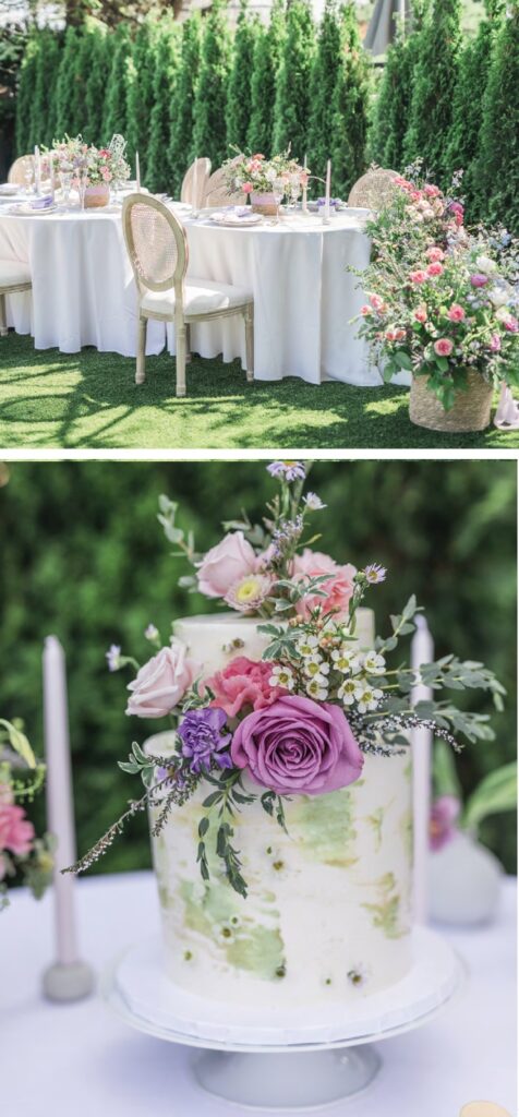 garden wedding in the city