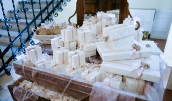 wedding gift table