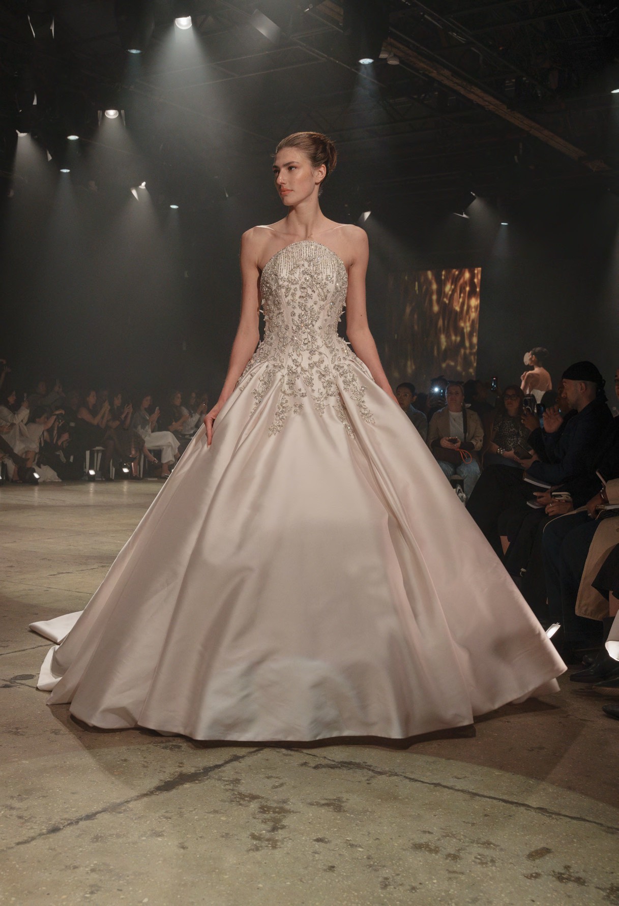 stunning bridal gown