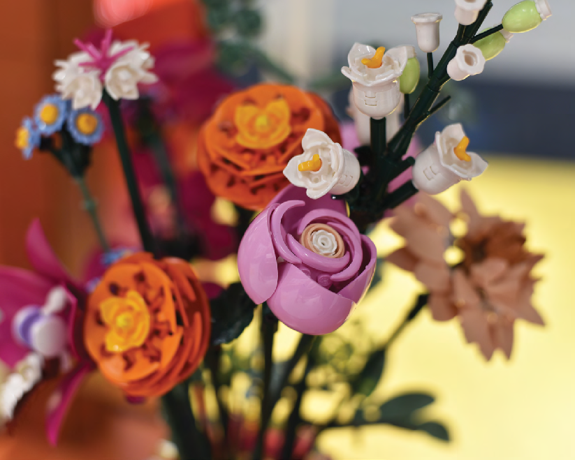 DIY faux wedding flowers