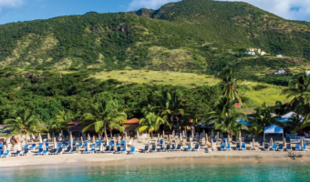 St Kitts beach honeymoon